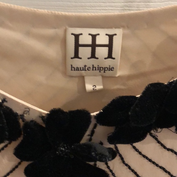 Haute Hippie beaded gown size 2 - Picture 8 of 8